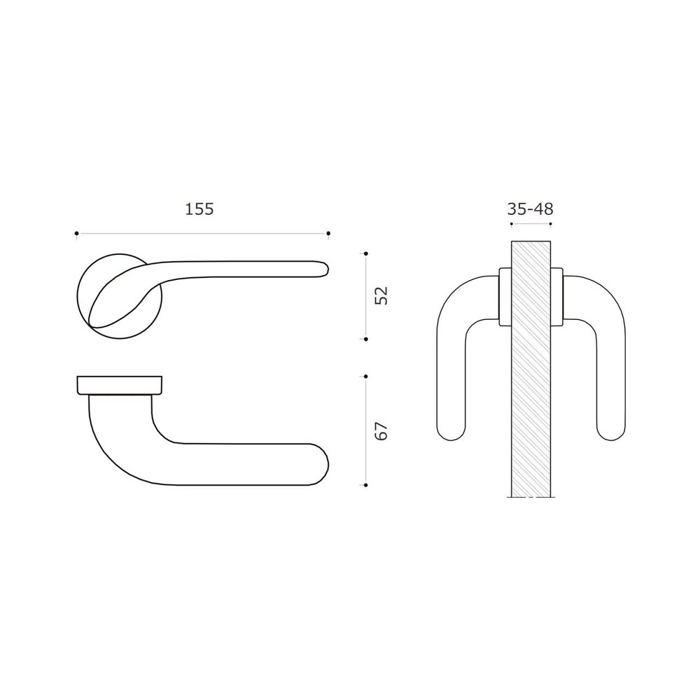 Ручка SYSTEM PALMA HA154RO12 AL6 Киев - изображение 2