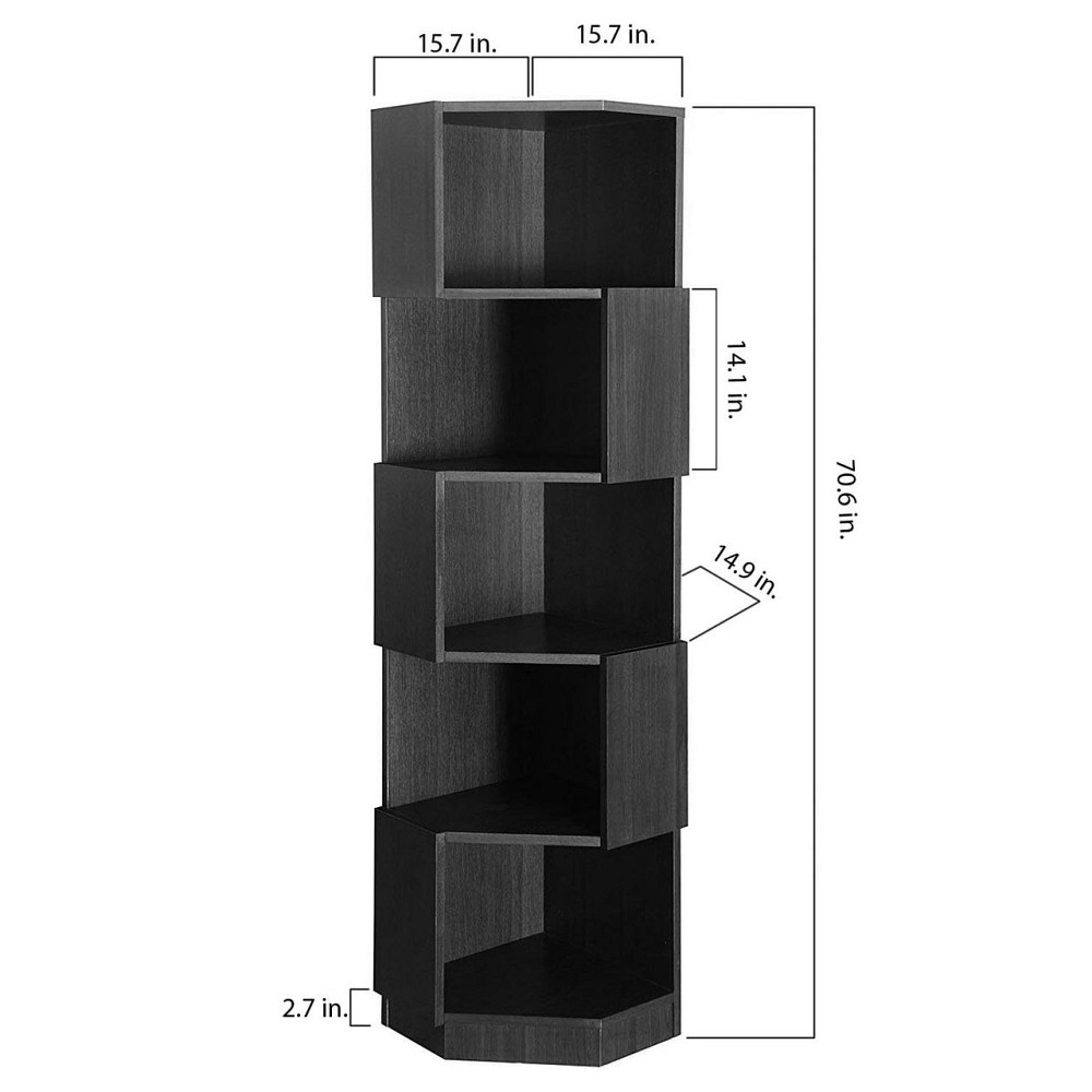Стелаж кутовий "Далзерф" мокко Миколаїв - фото 2