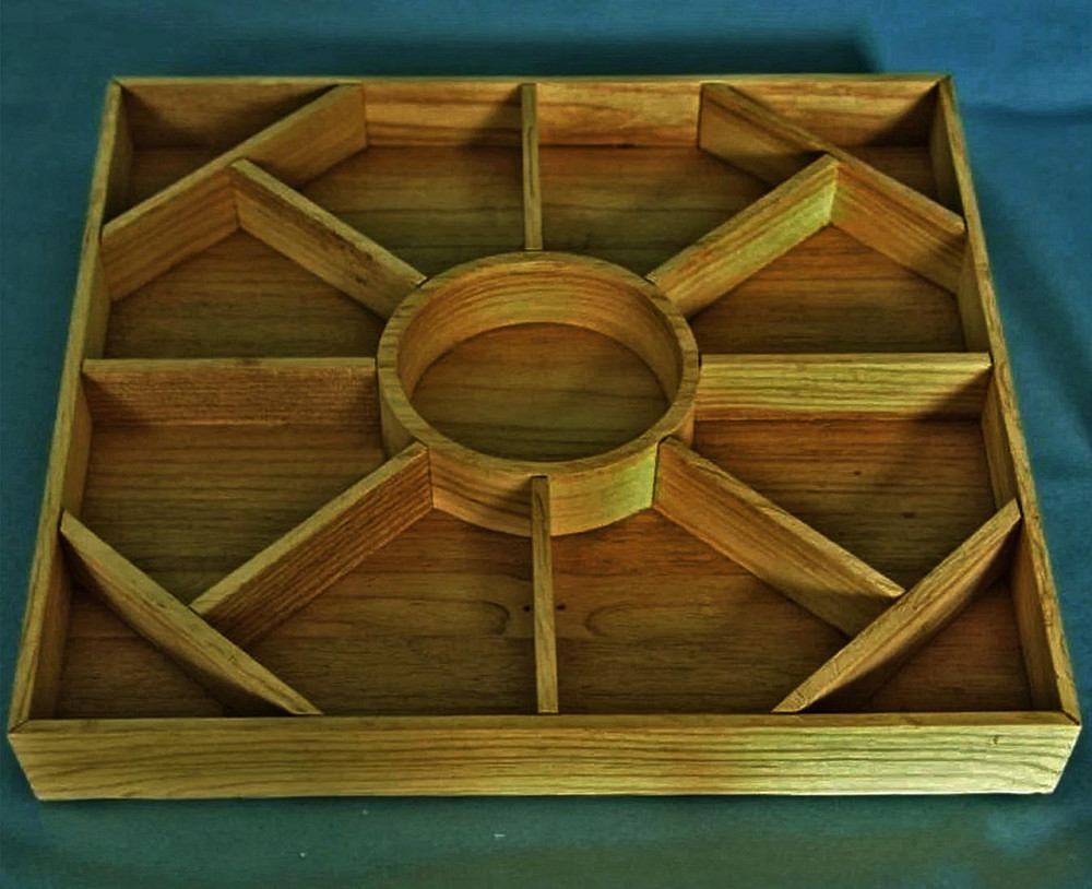 Менажница деревянная 