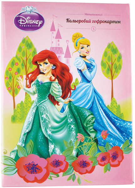 Картон кольоровий "Kite" "Princess" А4 P13-258K металік гофро 5арк 5кол, шт Київ - фото 1