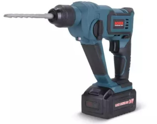 SR-149 Акумуляторний Перфоратор SDS+ 2×24В з М'якою Рукояткою, 2 Акумулятори, Набір Свердел та Насадок Одеса - фото 5