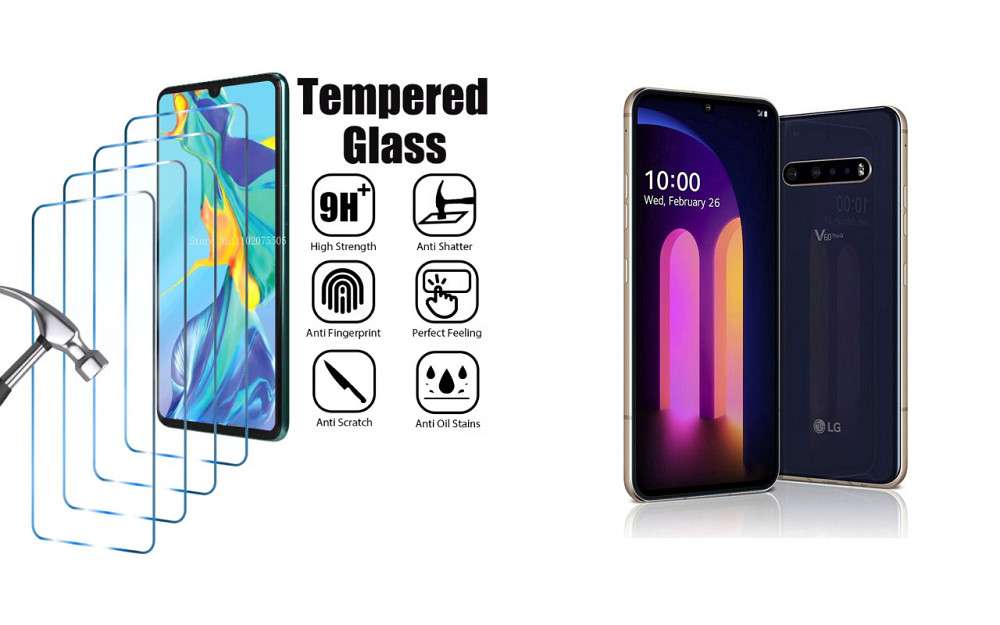 Захисне скло ArmorGlass для LG V60 ThinQ – стійке до подряпин та ударів Київ - фото 1