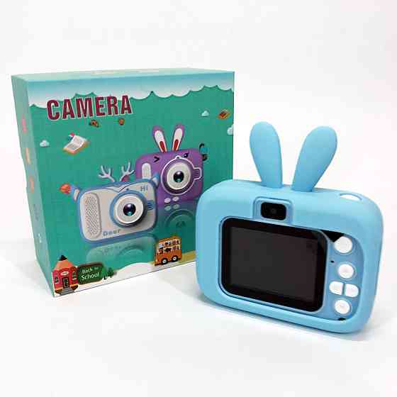 Дитячий цифровий фотоапарат X900 Rabbit Колір: блакитний MI-27 Івано-Франківськ