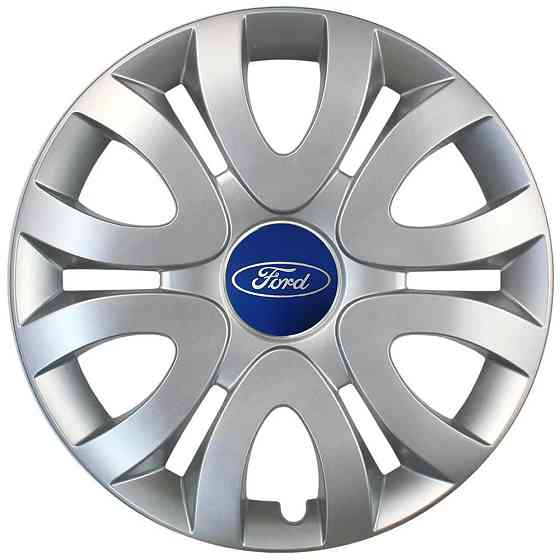 Автомобильные модельные колпаки R15 Ford 330 4шт, SJS, серебряные Киев