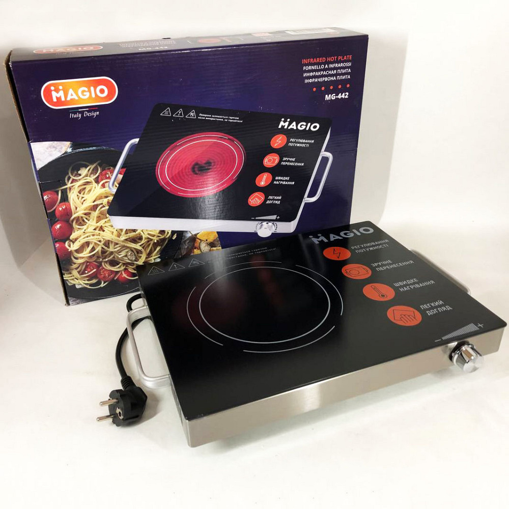 Електричні електроплити, Зручна плита для кухні, Переносна електрична кухонна плита IT-24 Львів - фото 6