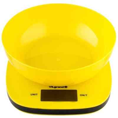 Весы кухонные Erstech VKS-517 yellow Винница