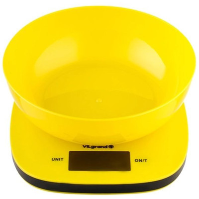 Весы кухонные Erstech VKS-517 yellow Винница - изображение 3