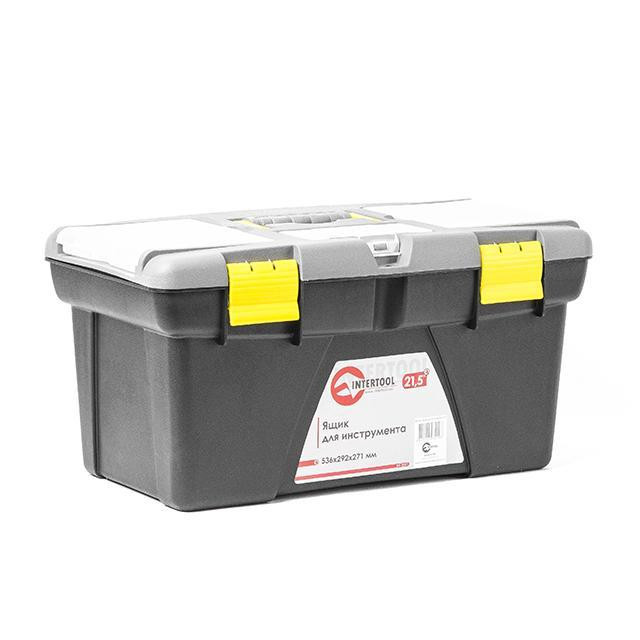 Ящик для  інструментів 21.5" 536*292*271мм INTERTOOL BX-0321 Київ - фото 2
