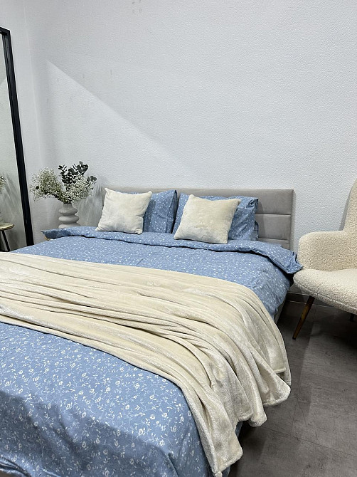 Ecotton Комплект постільної білизни Ecotton двоспальний Сімейний 150х215 см блакитний (250958) Коломия - фото 4