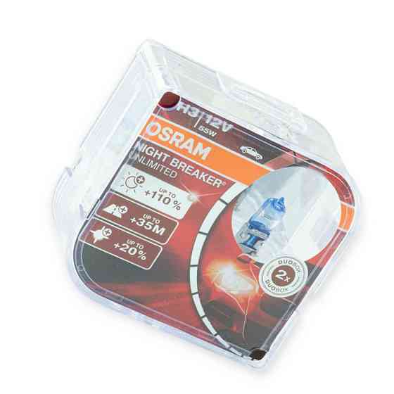 Автолампа 12V 55W Night Breaker Unlimited 110% H3 Мукачево