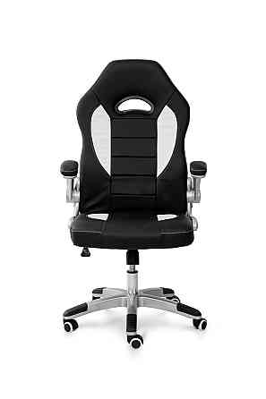 Крісло геймерське Плей, чорний/білий Киев