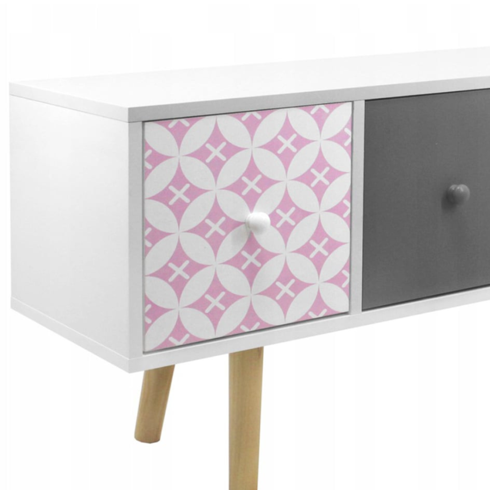 Комод Chomik RETRO з висувними шухлядами білий Київ - фото 8