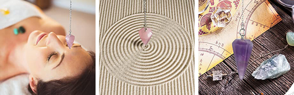 Маятник (конус, граненый) биолокационный из натурального лазурита 2.5 см. на цепочке Киев - изображение 3