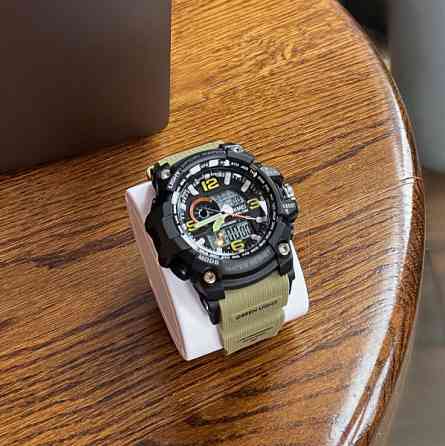 Skmei 1283 Black-Khaki Wristband. SBR Київ