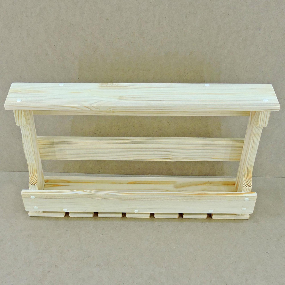 Настенная винная полка 