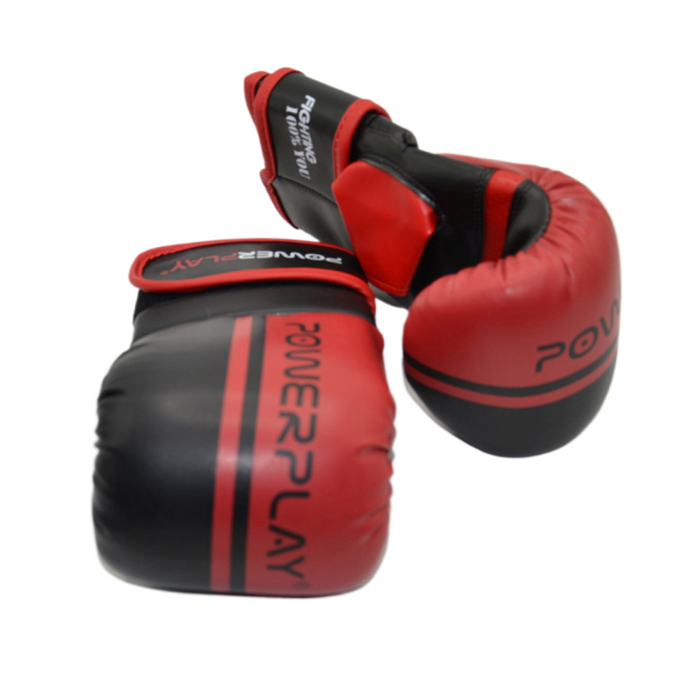 Снарядні рукавиці PowerPlay 3025 Чорно-Червоні S Кам'янське - фото 7