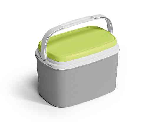 Изотермический контейнер Adriatic 6 л, серый с салатовым Киев