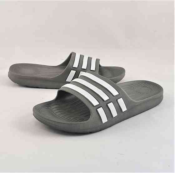 Шлёпанцы Тапочки Adidas Сланцы Серые Мужские Адидас (размеры: 41) Днепр