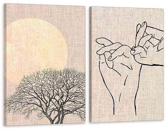 Модульная картина в гостиную / спальню КоханняTLV-2_014 120х170  см Киев