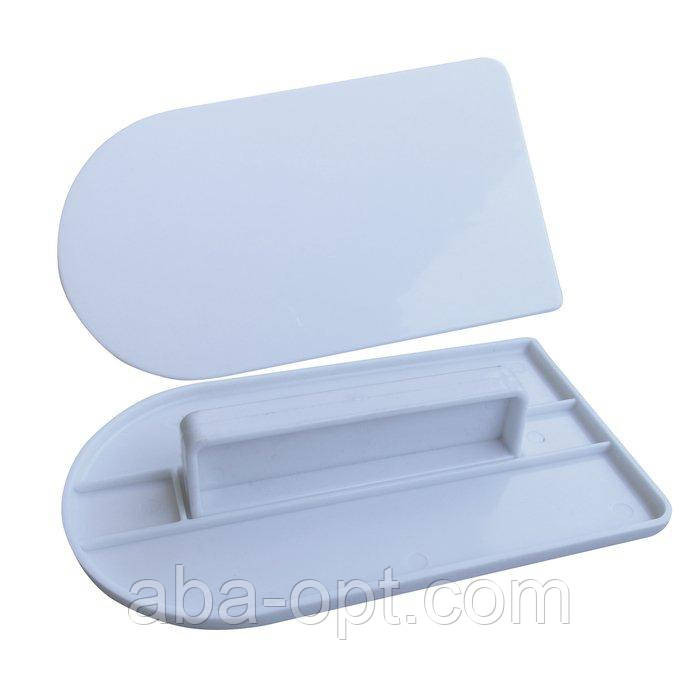 Утюжок пластиковий кондитерський півколо 15 х 8 см (шт) Одеса - фото 1