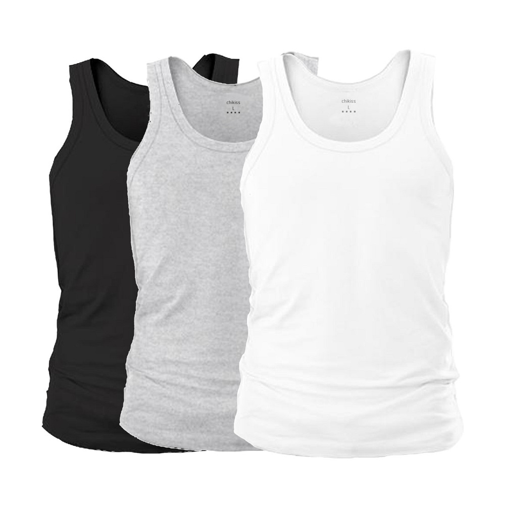 Набір чоловічих майок із бавовни Lans L 11.005 M Київ - фото 1