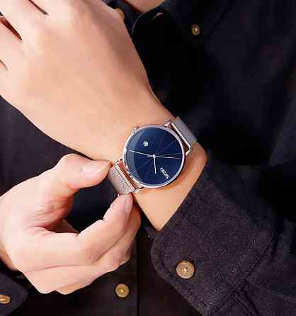 Оригинальные мужские часы Skmei 9183 Tiger Silver blue Киев
