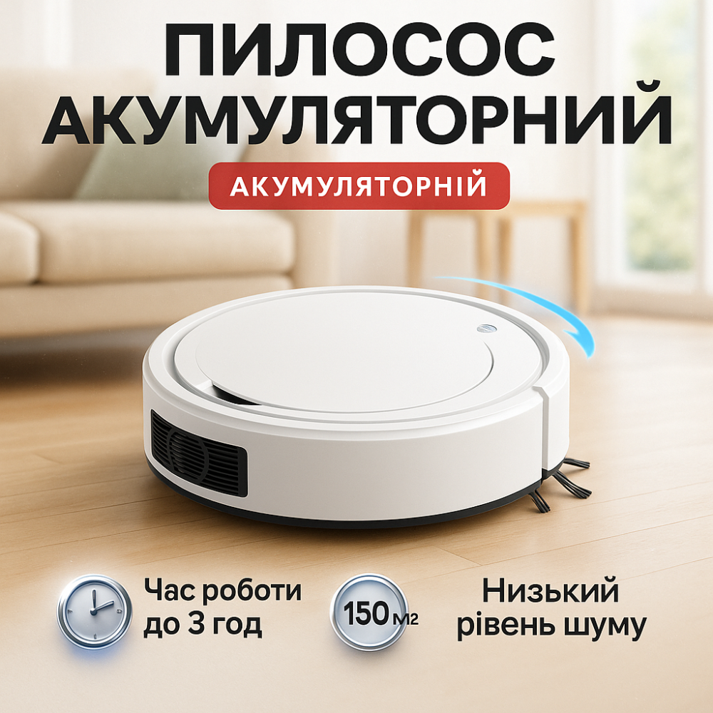 Беспроводной робот пылесос, Робот пылесос для шерсти собак, Робот-пылесос с автоматическим сбором пыли JX-33 Львов - изображение 13