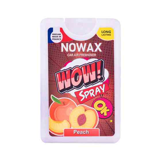 Ароматизатор повітря з розпилювачем Nowax Wow Spray 18мл Peach Львів