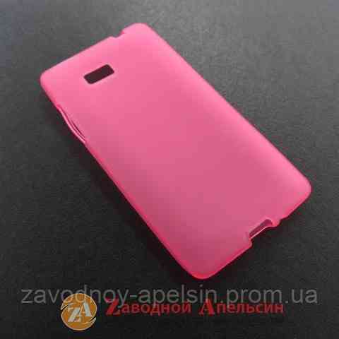HTC Desire 600 захисний чохол Cover pink Одеса