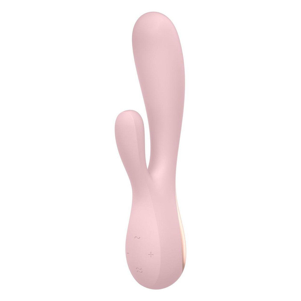 Смарт вибратор-кролик Satisfyer Mono Flex Mauve, 2 мотора, управление через интернет Sex Aura Киев - изображение 2