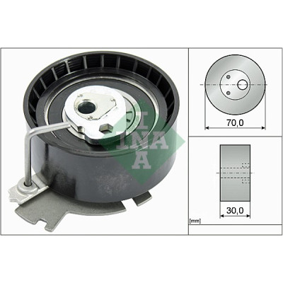 Ролик натяжителя ремня INA 531 0632 10 Винница - изображение 1