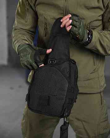 Тактическая сумка нагрудная triada BLACK Киев