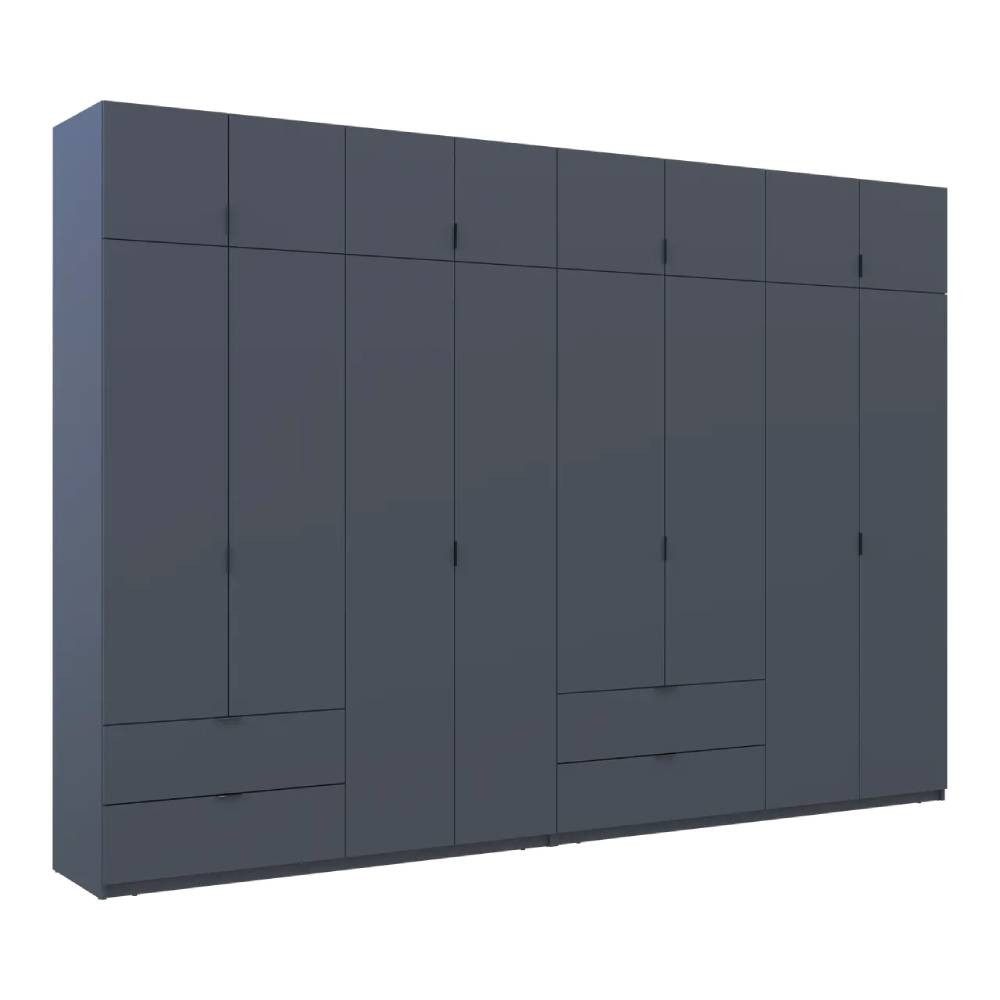 Шафа для одягу Doros Лукас Графіт 4+4 ДСП 340х50х240 DRS-011701 (42005141) Львів - фото 6