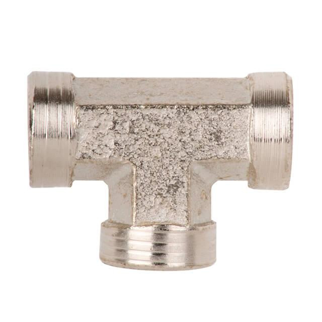 Тройник с внутренней резьбой 1/4