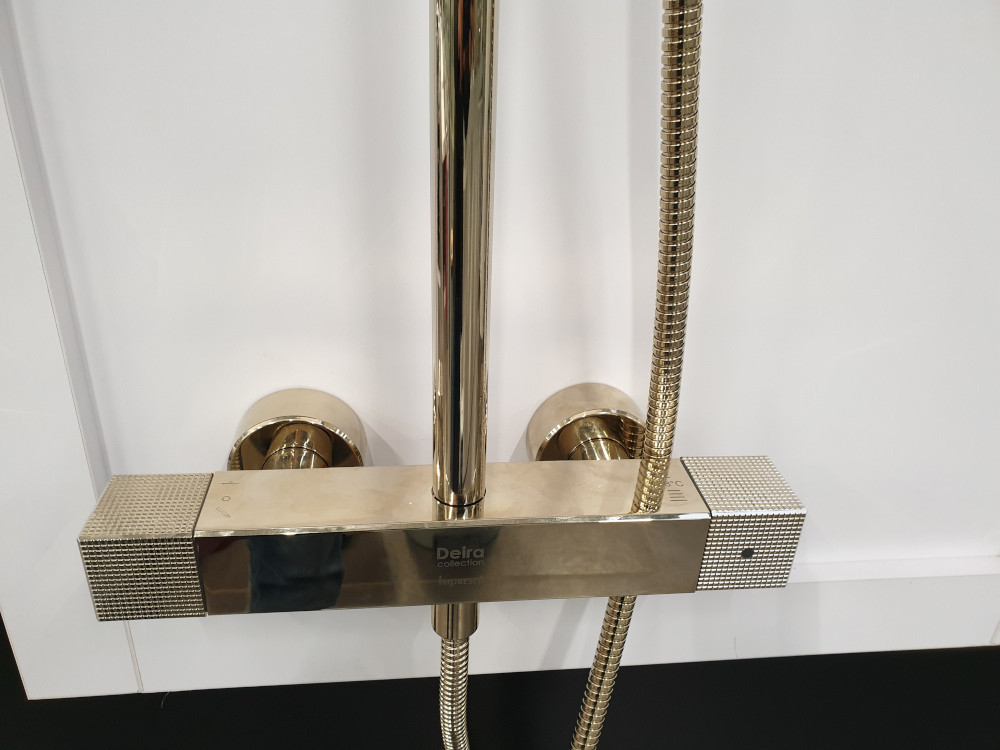 Душова система з термостатом Imprese DEIRA золото ZMK112009090 Київ - фото 6