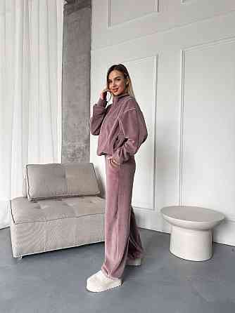 Стильный женский теплый флисовый костюм двойка Мокко, 50/52 Одесса