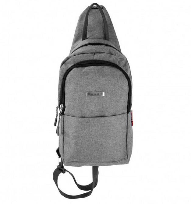 Рюкзак Wallaby 112 однолямочный серый Киев - изображение 2