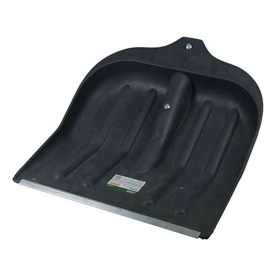 Grad Лопата для уборки снега пластиковая с алюминиевой планкой 440×460×10мм (чёрная) GRAD (5049 Киев