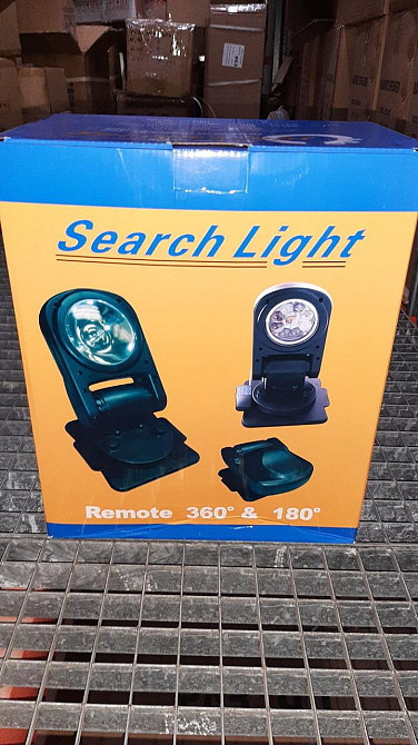 Прожектор 3600Lm Черный 12В для лодок катеров яхт Киев - изображение 4