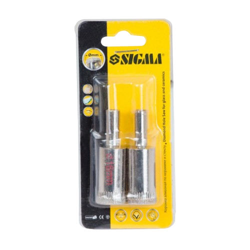 Коронка алмазна по керамиці та склу d16мм SIGMA Житомир - изображение 2