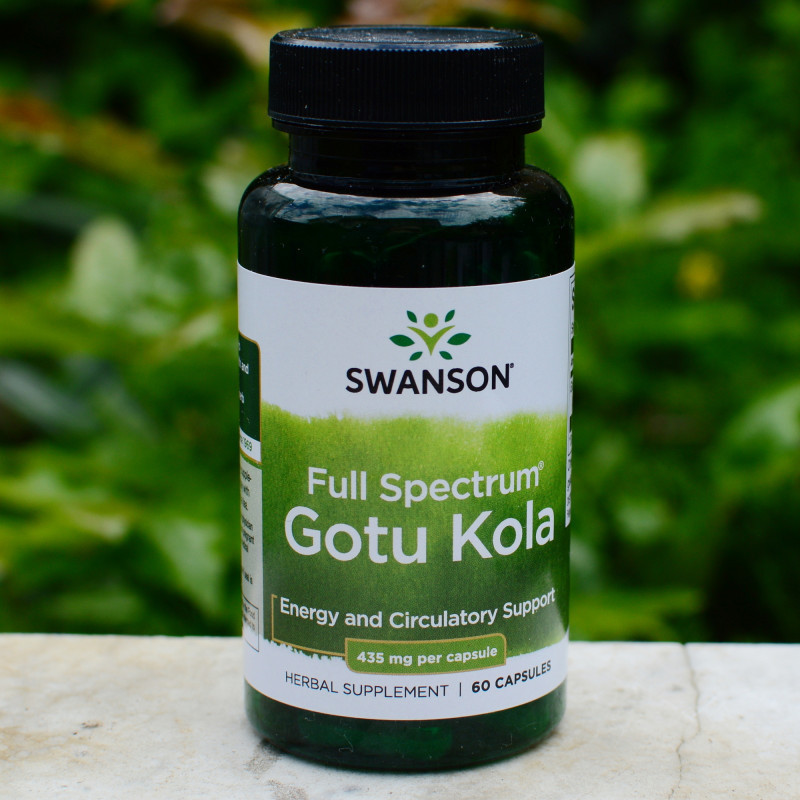 Готу кола Swanson Gotu Kola 435 mg, 60 капсул Луцьк - фото 3