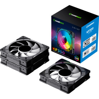 Кулер для корпуса Gamemax KF300 BK Винница - изображение 6