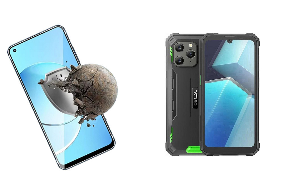 Захисне скло DefenzoGlass для Blackview Oscal C80 – подвійна міцність Київ - фото 3