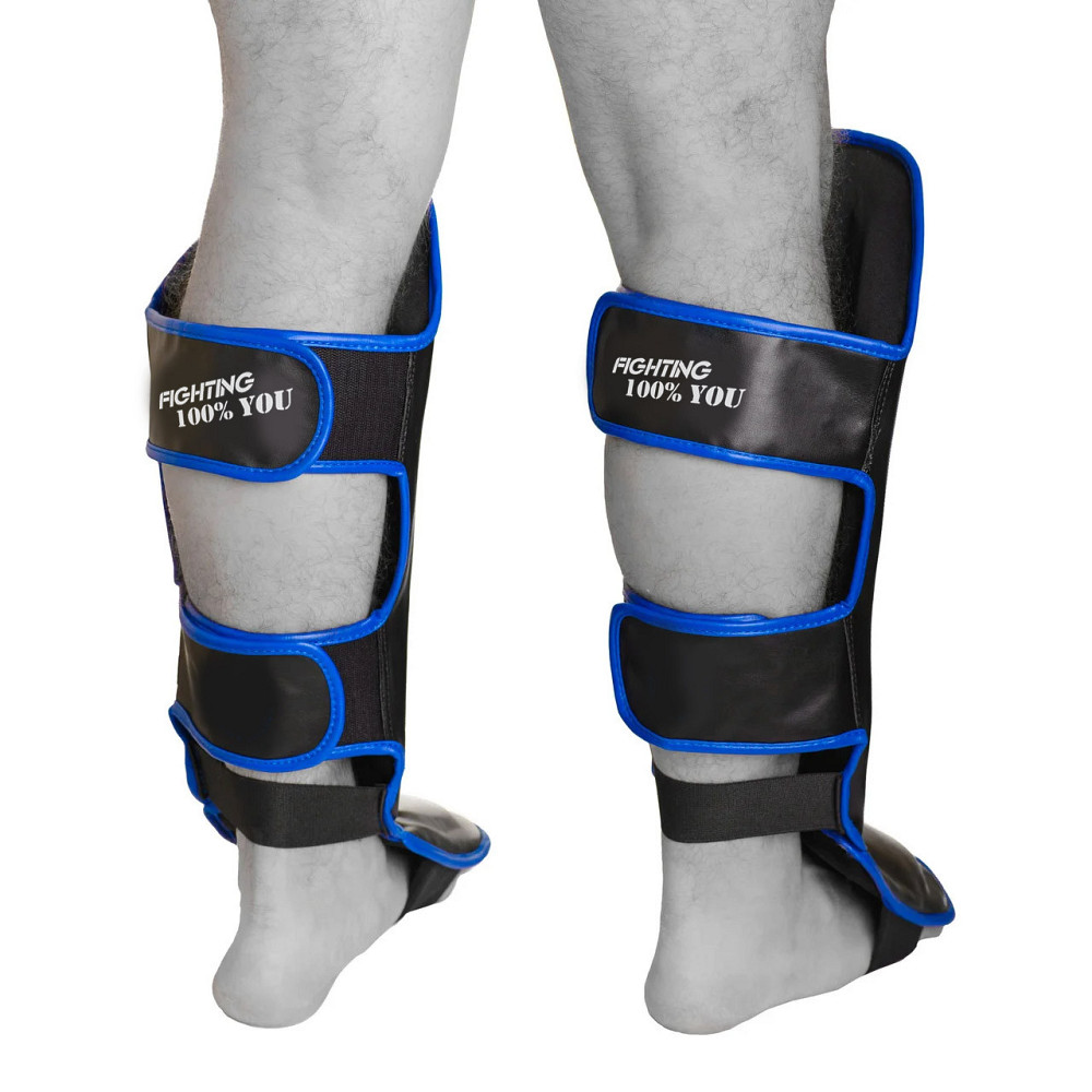 Захист гомілки і стопи PowerPlay 3052 Чорно-Синій XL Каменское - изображение 3