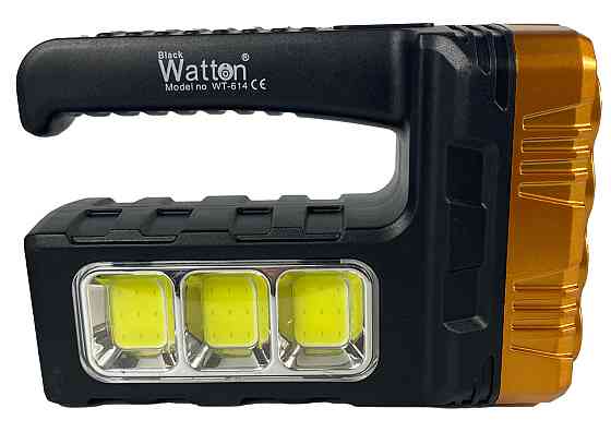 Фонарик Watton WT-614 аккумуляторный ручной LED Каменец-Подольский