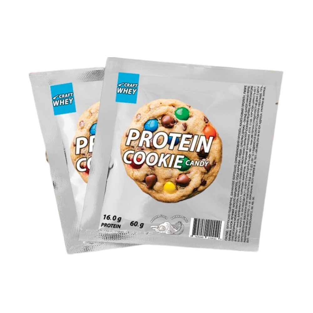 Protein Cookie - 60g Candy (Поштучно) Луцк - изображение 1