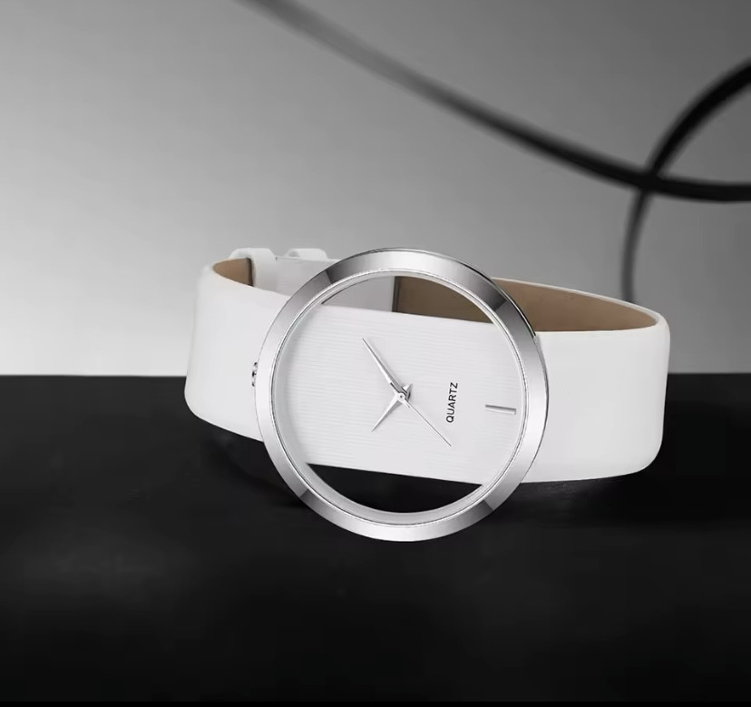 Подарочный набор для женщин Бабочка наручные часы с браслетом без подарочной коробки белый Киев - изображение 3