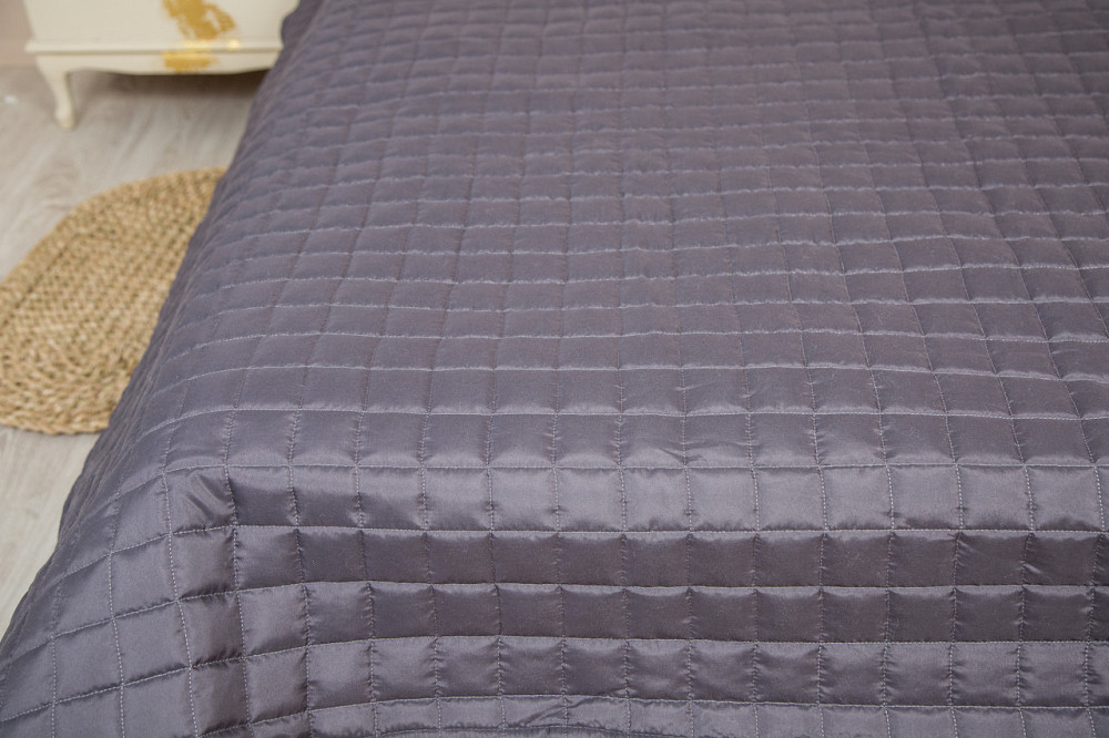 Ecotton Покривало Ecotton 140х205 см антиалергенне з мікрофібри сіре Киев - изображение 2