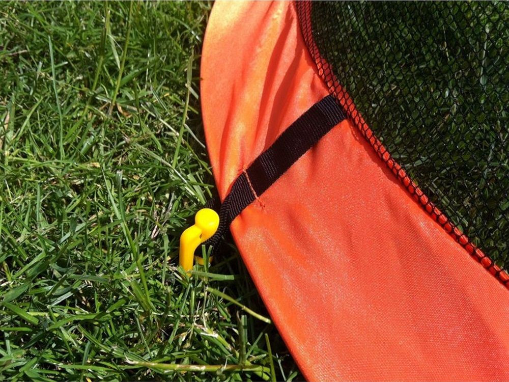 Футбольні ворота Exit Flex 120 х 80 см 2 шт помаранчеві Київ - фото 13