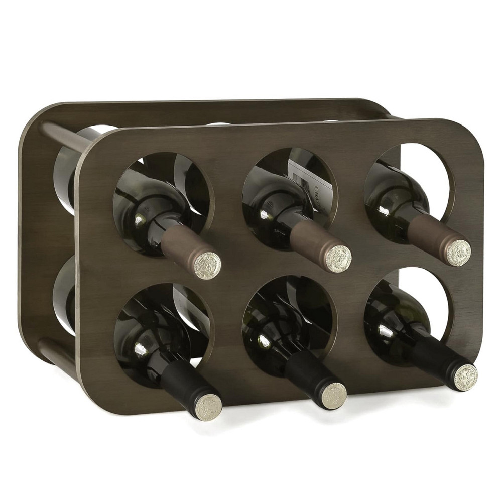 Настільна винна полиця "Рафорд" мокко Миколаїв - фото 1